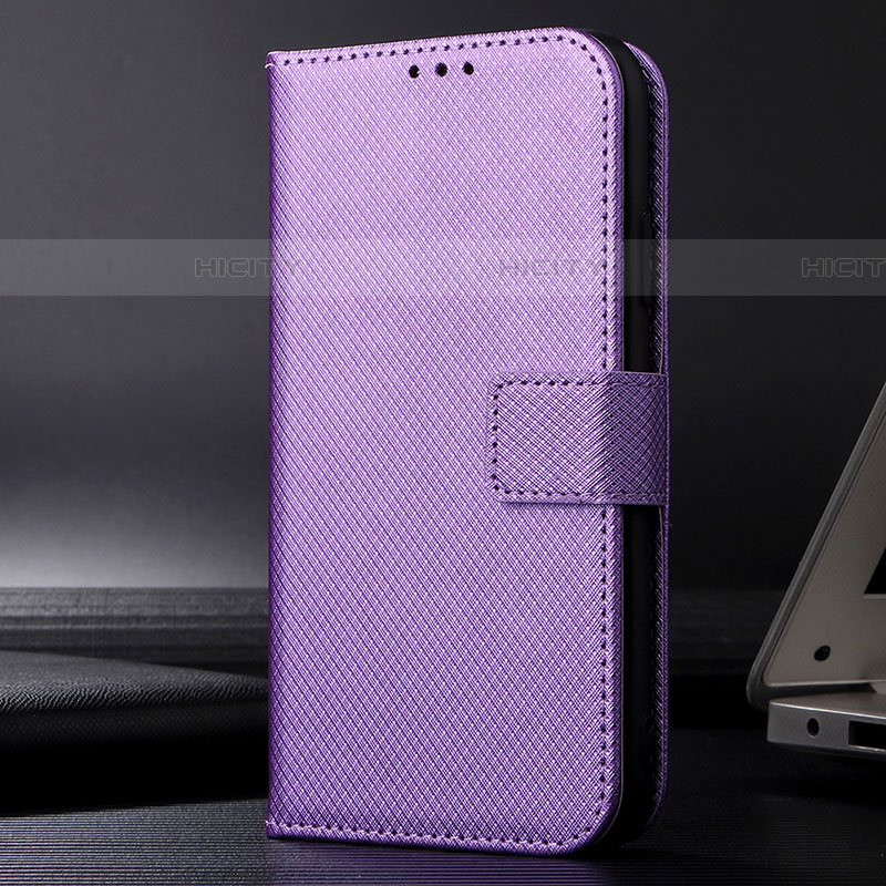 Handytasche Stand Schutzhülle Flip Leder Hülle BY1 für Samsung Galaxy A53 5G Violett