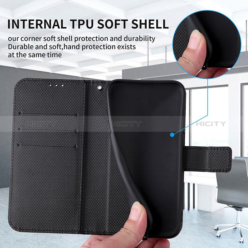 Handytasche Stand Schutzhülle Flip Leder Hülle BY1 für Samsung Galaxy F12