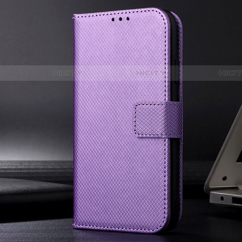 Handytasche Stand Schutzhülle Flip Leder Hülle BY1 für Samsung Galaxy F42 5G Violett