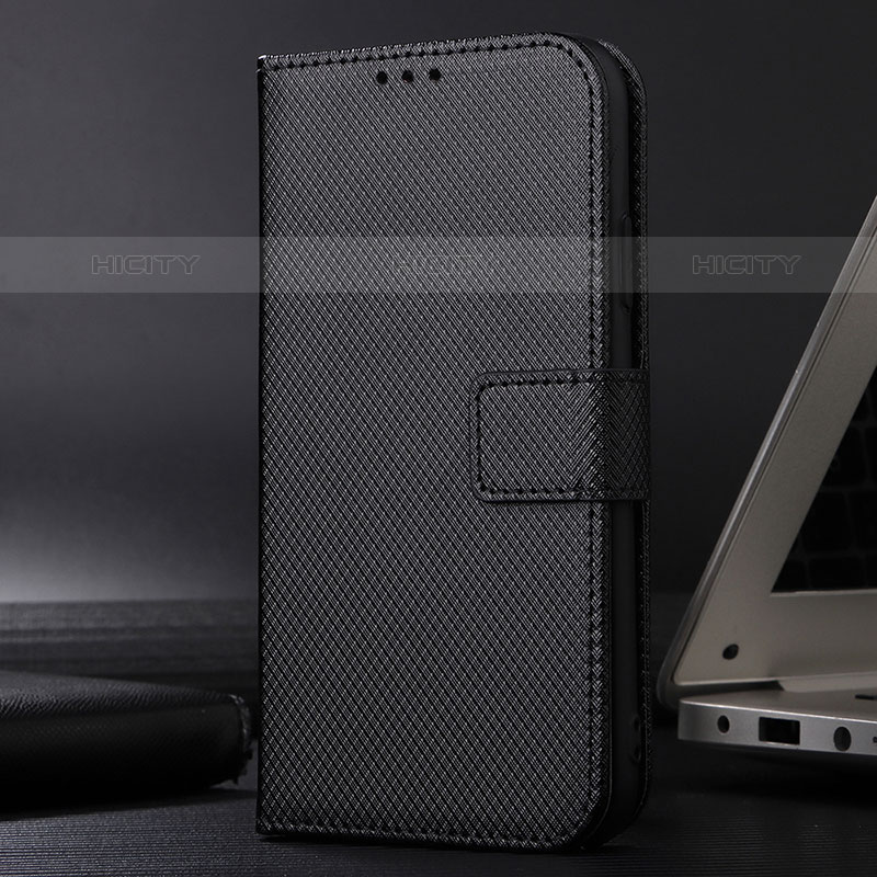 Handytasche Stand Schutzhülle Flip Leder Hülle BY1 für Samsung Galaxy M02s Schwarz