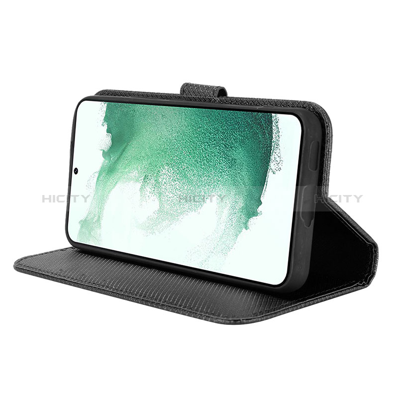 Handytasche Stand Schutzhülle Flip Leder Hülle BY1 für Samsung Galaxy S22 Plus 5G