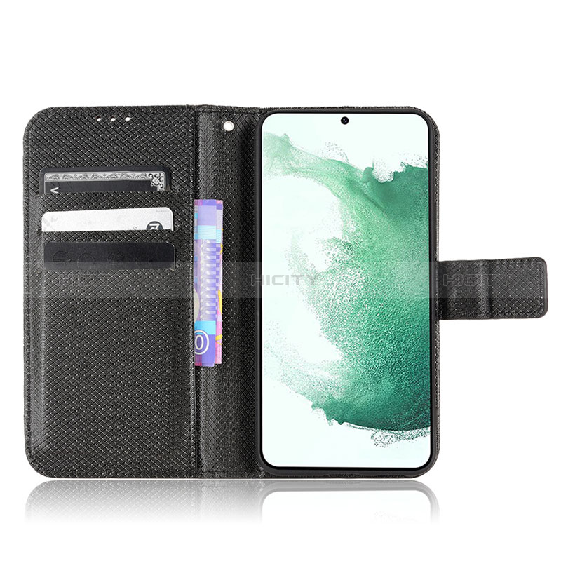 Handytasche Stand Schutzhülle Flip Leder Hülle BY1 für Samsung Galaxy S22 Plus 5G