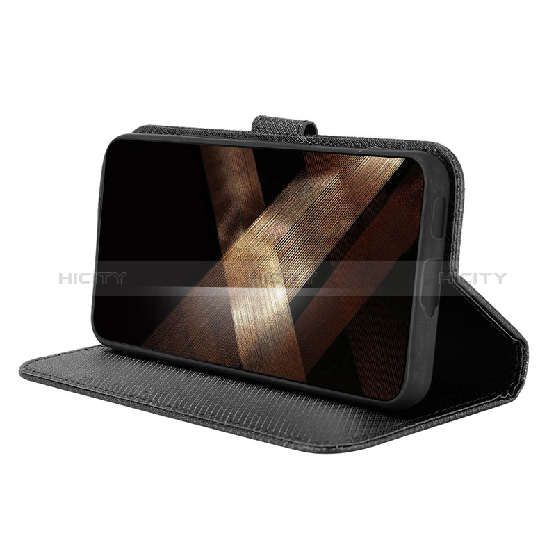 Handytasche Stand Schutzhülle Flip Leder Hülle BY1 für Samsung Galaxy S24 5G groß