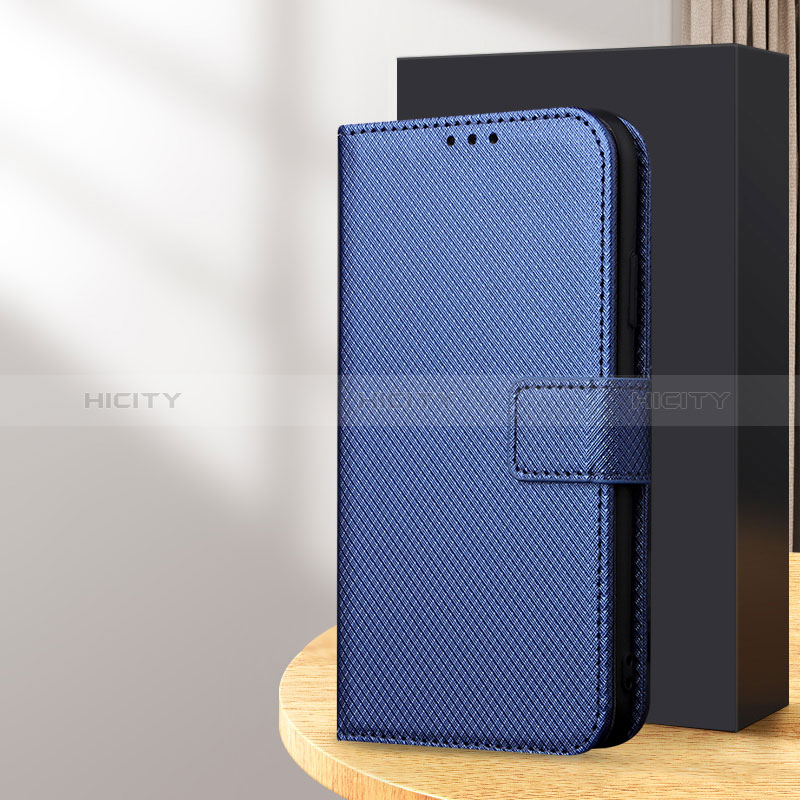 Handytasche Stand Schutzhülle Flip Leder Hülle BY1 für Samsung Galaxy S24 Plus 5G Blau