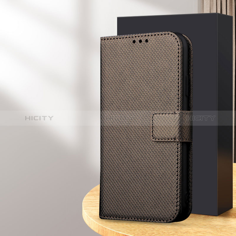 Handytasche Stand Schutzhülle Flip Leder Hülle BY1 für Samsung Galaxy S24 Plus 5G Braun