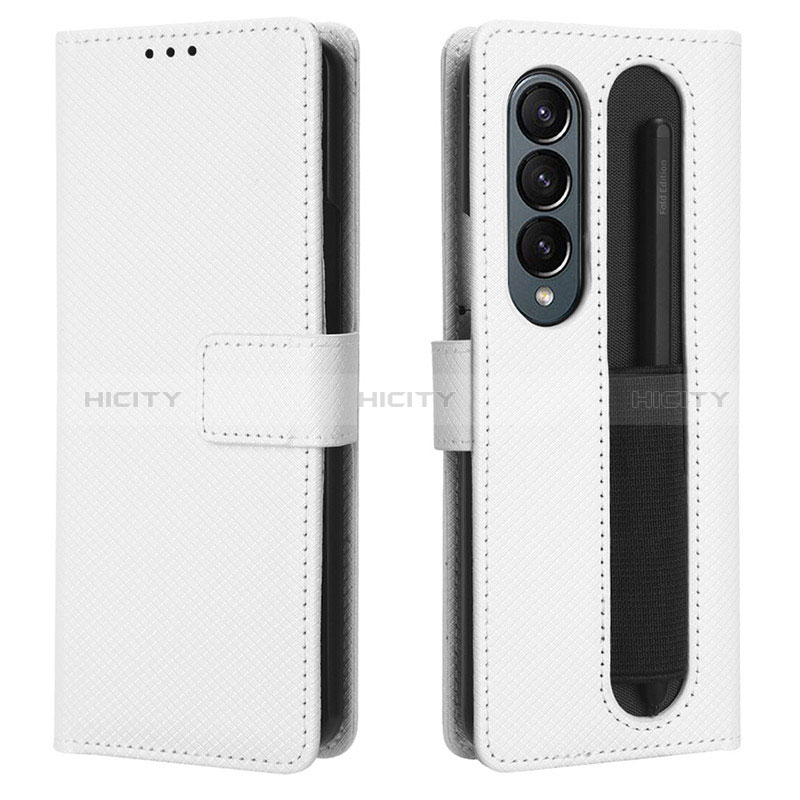 Handytasche Stand Schutzhülle Flip Leder Hülle BY1 für Samsung Galaxy Z Fold3 5G