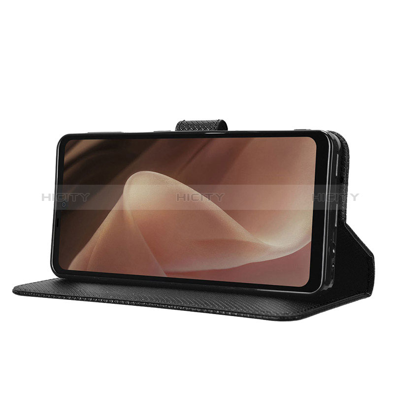 Handytasche Stand Schutzhülle Flip Leder Hülle BY1 für Sharp Aquos Sense7