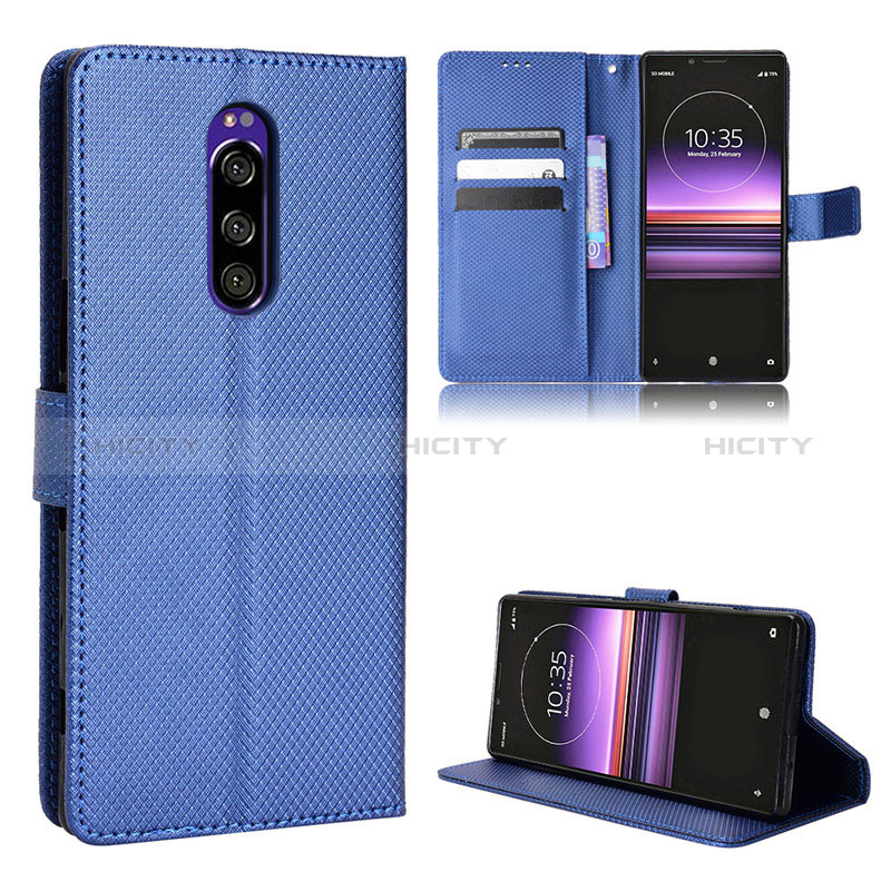 Handytasche Stand Schutzhülle Flip Leder Hülle BY1 für Sony Xperia 1