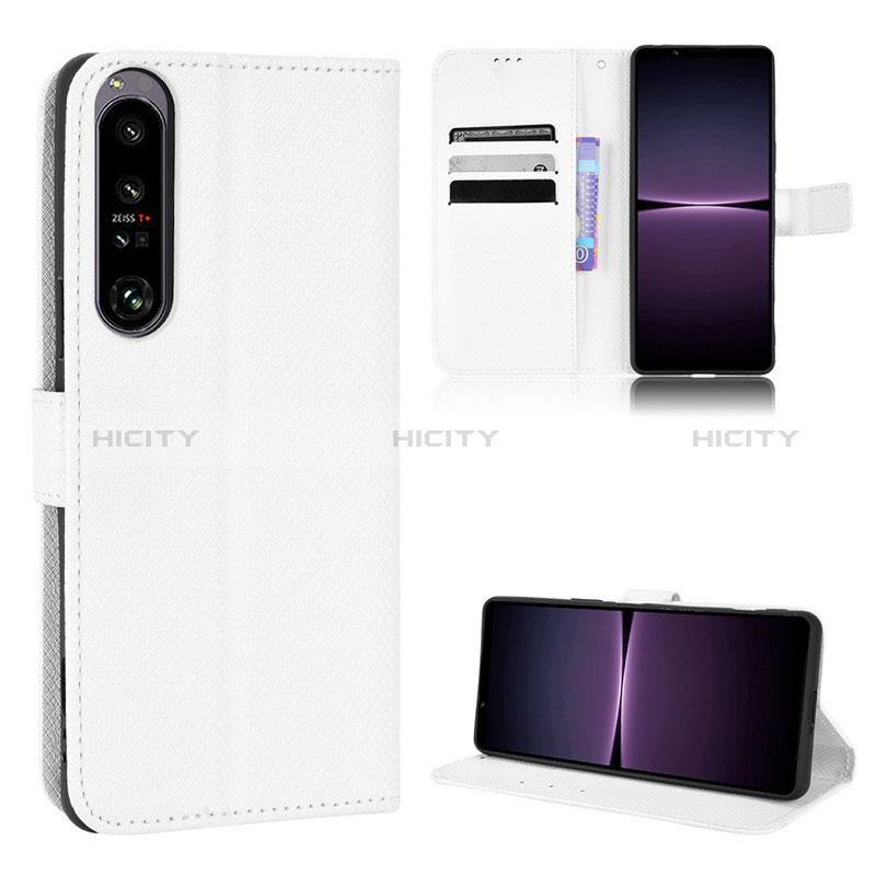 Handytasche Stand Schutzhülle Flip Leder Hülle BY1 für Sony Xperia 1 IV SO-51C groß