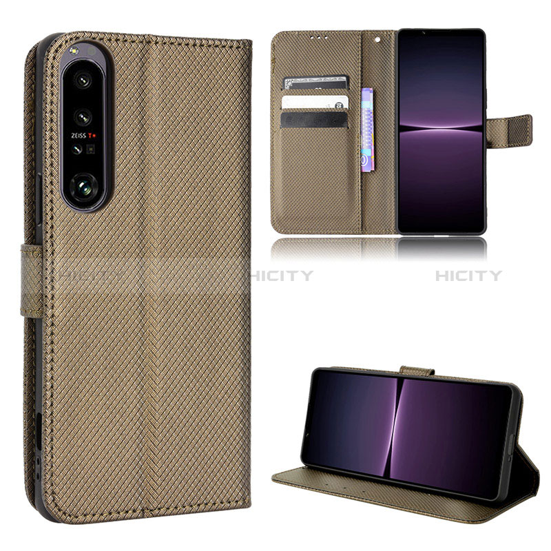 Handytasche Stand Schutzhülle Flip Leder Hülle BY1 für Sony Xperia 1 IV SO-51C