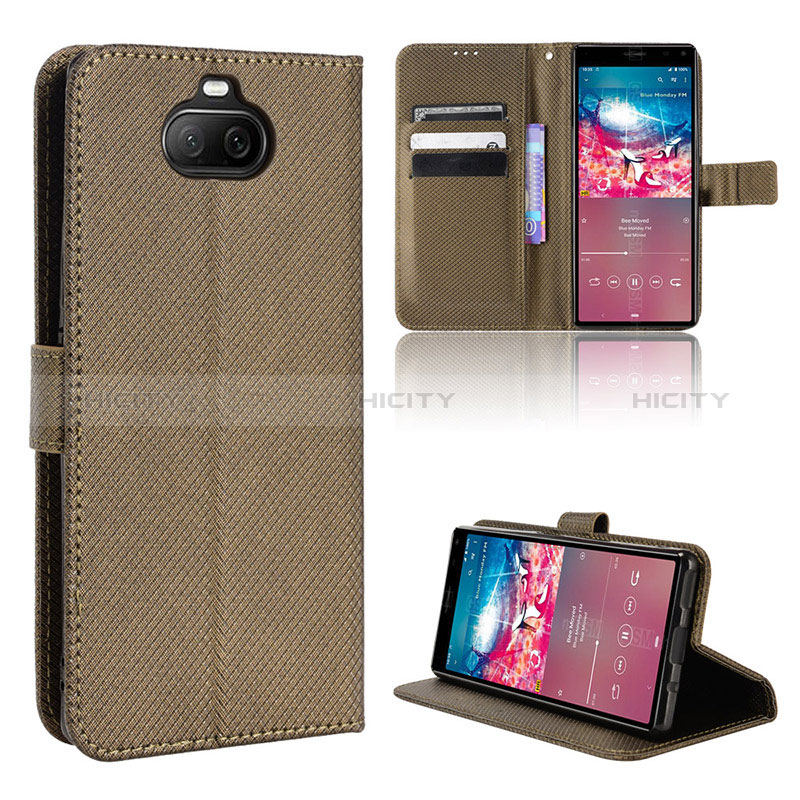 Handytasche Stand Schutzhülle Flip Leder Hülle BY1 für Sony Xperia 8