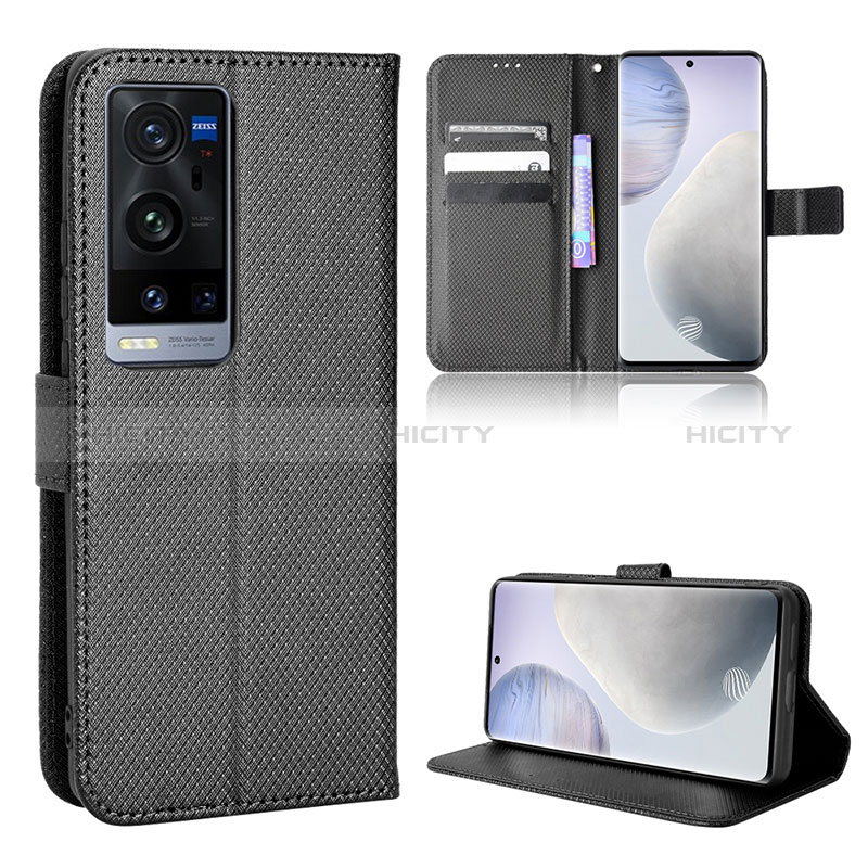 Handytasche Stand Schutzhülle Flip Leder Hülle BY1 für Vivo X60 Pro+ Plus 5G groß