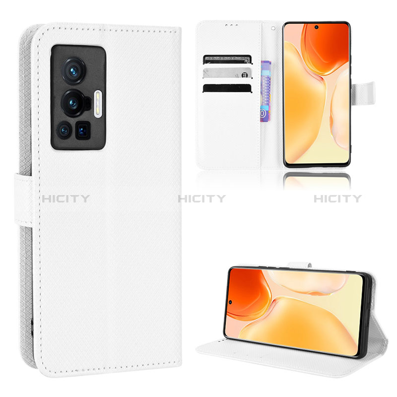 Handytasche Stand Schutzhülle Flip Leder Hülle BY1 für Vivo X70 Pro 5G