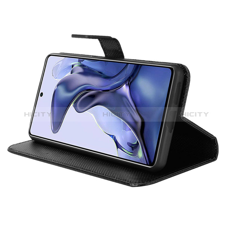 Handytasche Stand Schutzhülle Flip Leder Hülle BY1 für Xiaomi Mi 11T 5G groß