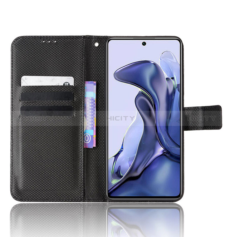 Handytasche Stand Schutzhülle Flip Leder Hülle BY1 für Xiaomi Mi 11T 5G groß