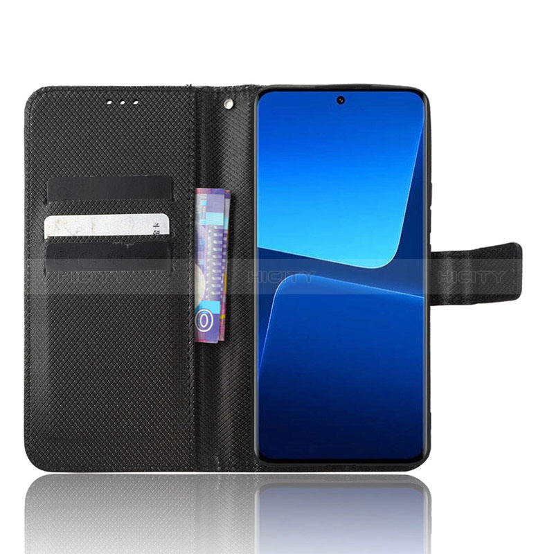 Handytasche Stand Schutzhülle Flip Leder Hülle BY1 für Xiaomi Mi 13 5G groß