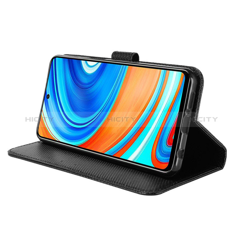 Handytasche Stand Schutzhülle Flip Leder Hülle BY1 für Xiaomi Poco M2 Pro groß