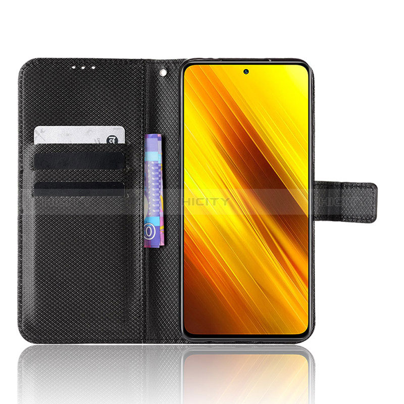 Handytasche Stand Schutzhülle Flip Leder Hülle BY1 für Xiaomi Poco X3