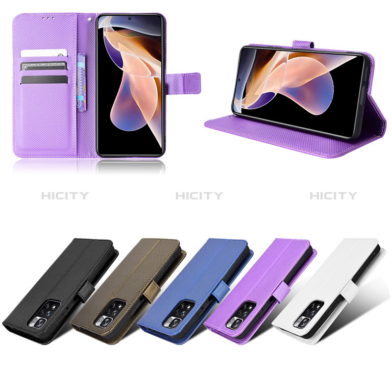 Handytasche Stand Schutzhülle Flip Leder Hülle BY1 für Xiaomi Poco X4 NFC groß