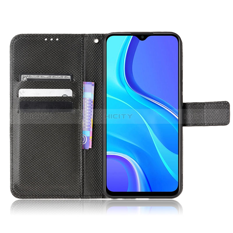 Handytasche Stand Schutzhülle Flip Leder Hülle BY1 für Xiaomi Redmi 9 groß