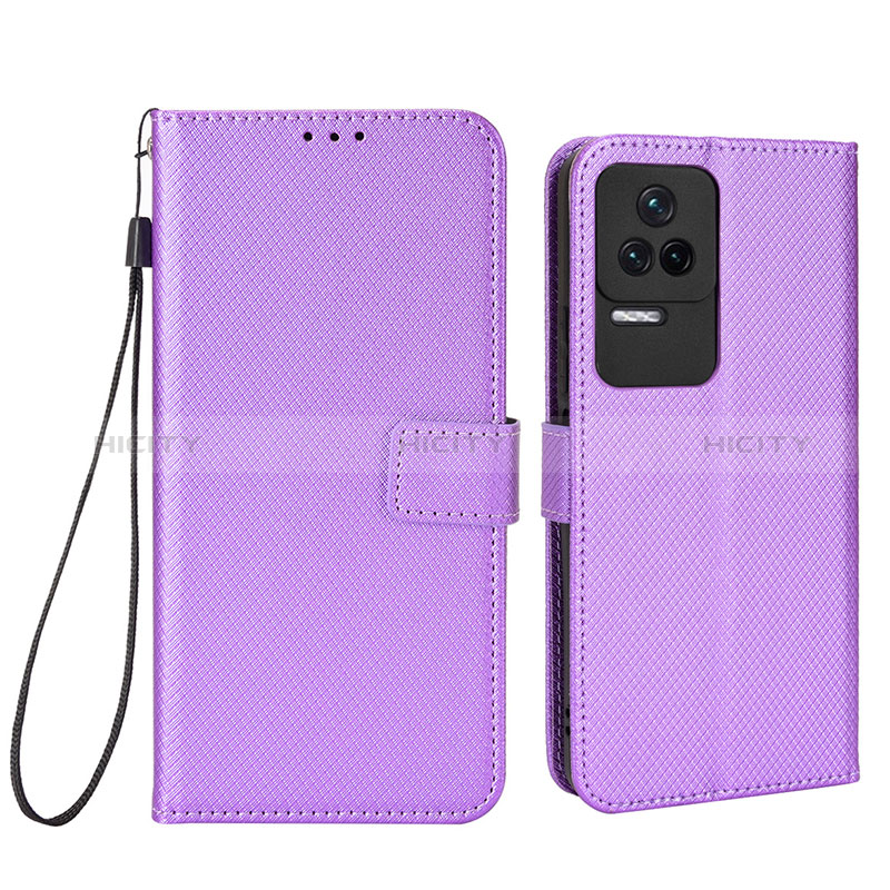 Handytasche Stand Schutzhülle Flip Leder Hülle BY1 für Xiaomi Redmi K40S 5G Violett