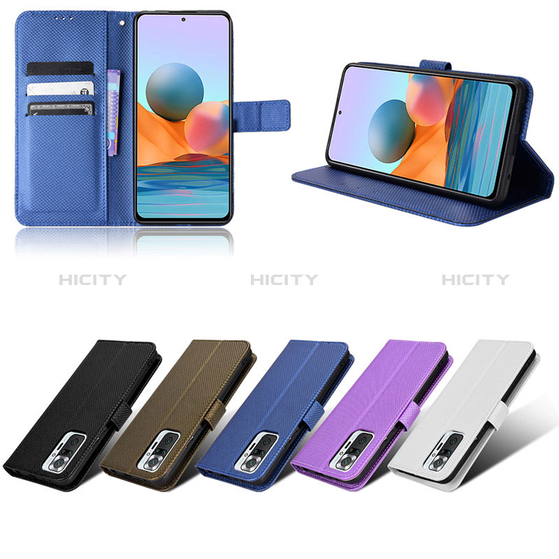 Handytasche Stand Schutzhülle Flip Leder Hülle BY1 für Xiaomi Redmi Note 10 Pro 4G