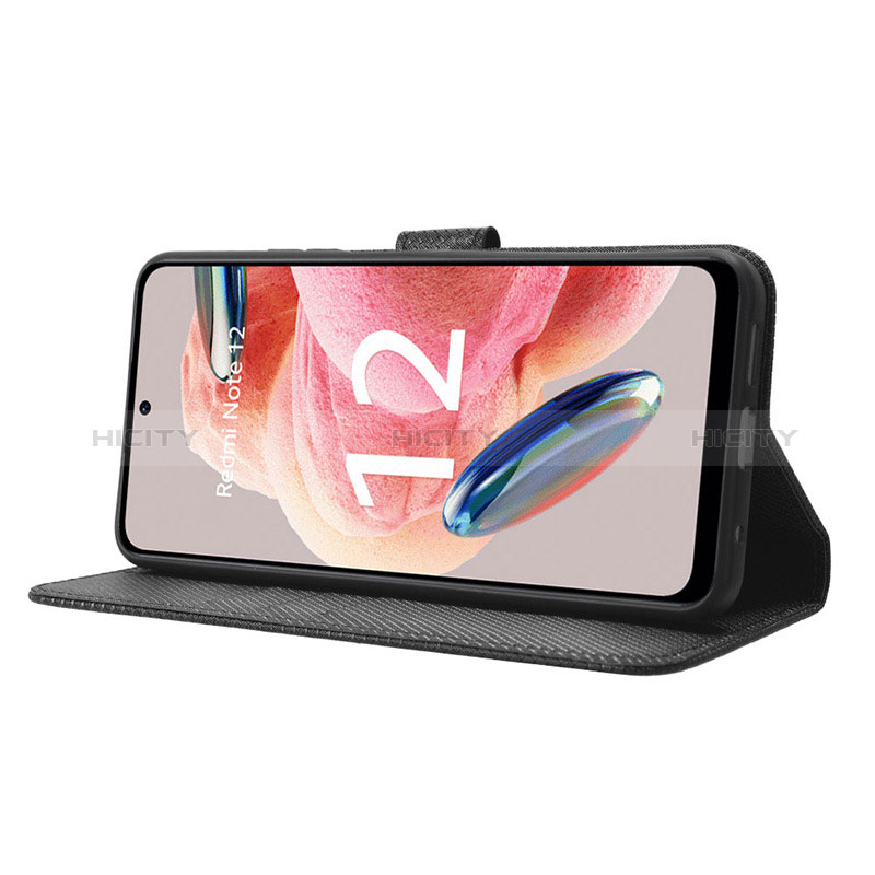 Handytasche Stand Schutzhülle Flip Leder Hülle BY1 für Xiaomi Redmi Note 12 4G