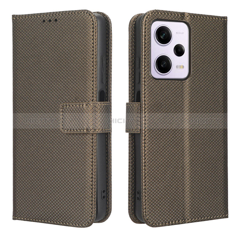 Handytasche Stand Schutzhülle Flip Leder Hülle BY1 für Xiaomi Redmi Note 12 Explorer Braun