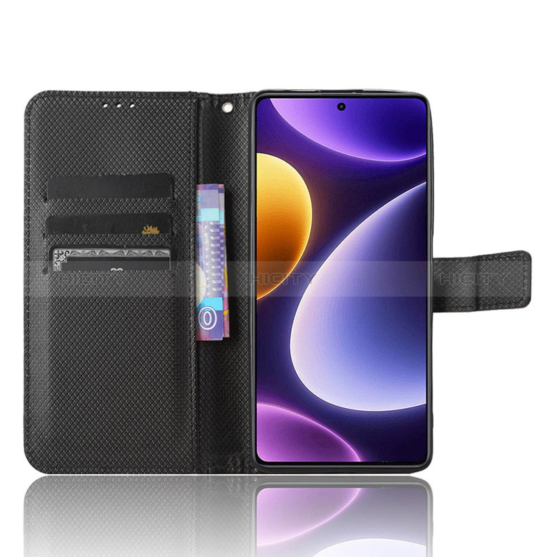 Handytasche Stand Schutzhülle Flip Leder Hülle BY1 für Xiaomi Redmi Note 12 Turbo 5G groß