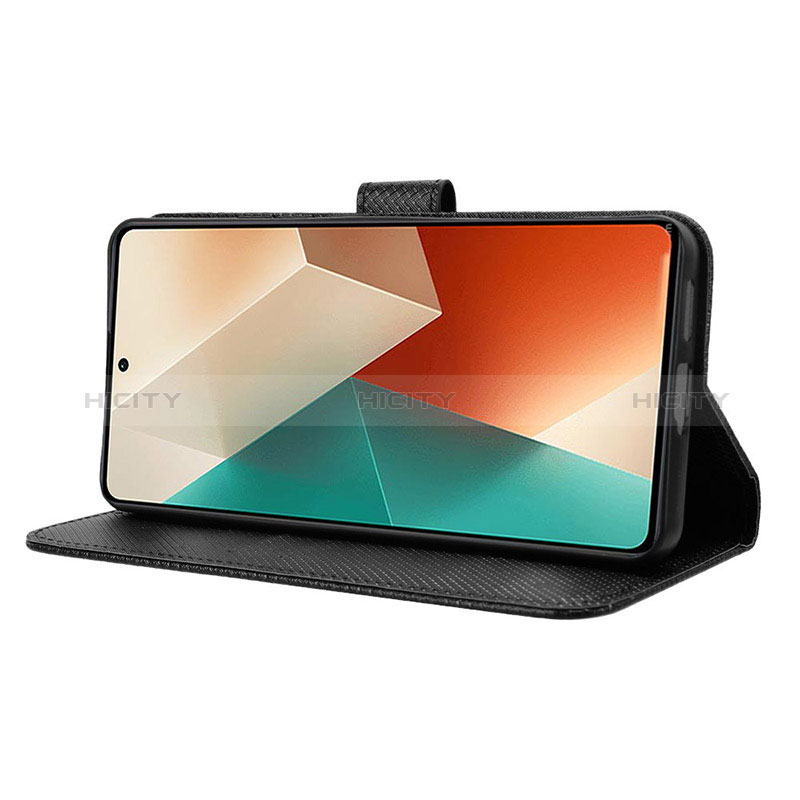 Handytasche Stand Schutzhülle Flip Leder Hülle BY1 für Xiaomi Redmi Note 13 5G