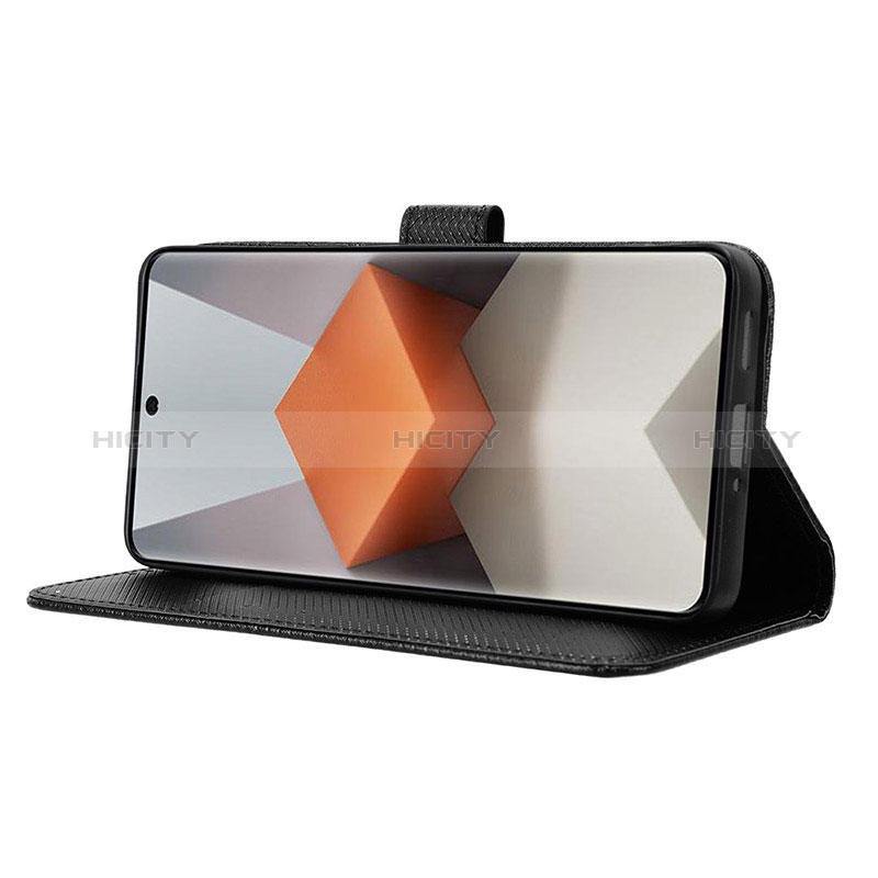 Handytasche Stand Schutzhülle Flip Leder Hülle BY1 für Xiaomi Redmi Note 13 Pro+ Plus 5G