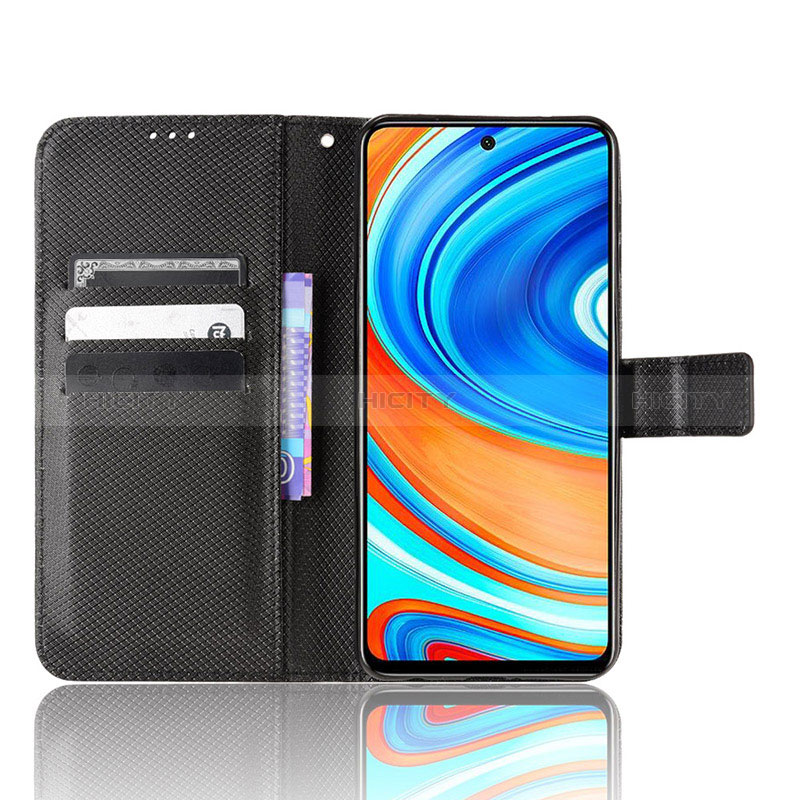 Handytasche Stand Schutzhülle Flip Leder Hülle BY1 für Xiaomi Redmi Note 9 Pro Max