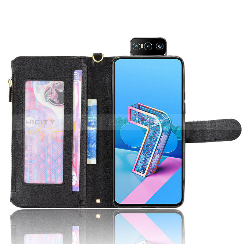 Handytasche Stand Schutzhülle Flip Leder Hülle BY2 für Asus Zenfone 7 ZS670KS