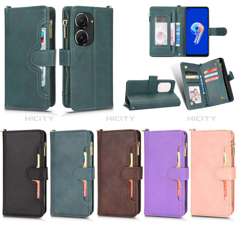 Handytasche Stand Schutzhülle Flip Leder Hülle BY2 für Asus Zenfone 9