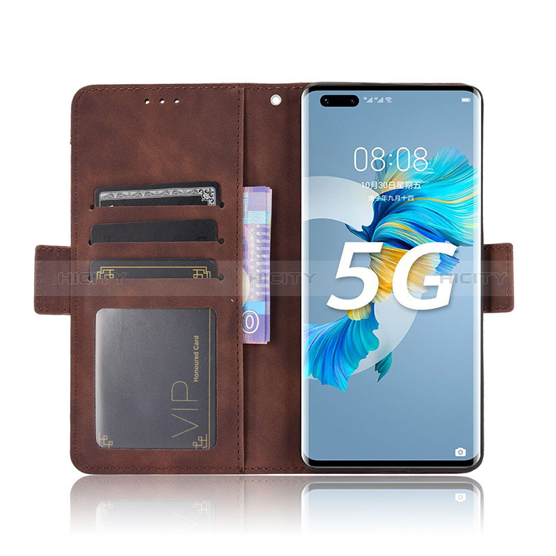 Handytasche Stand Schutzhülle Flip Leder Hülle BY2 für Huawei Mate 40 Pro+ Plus