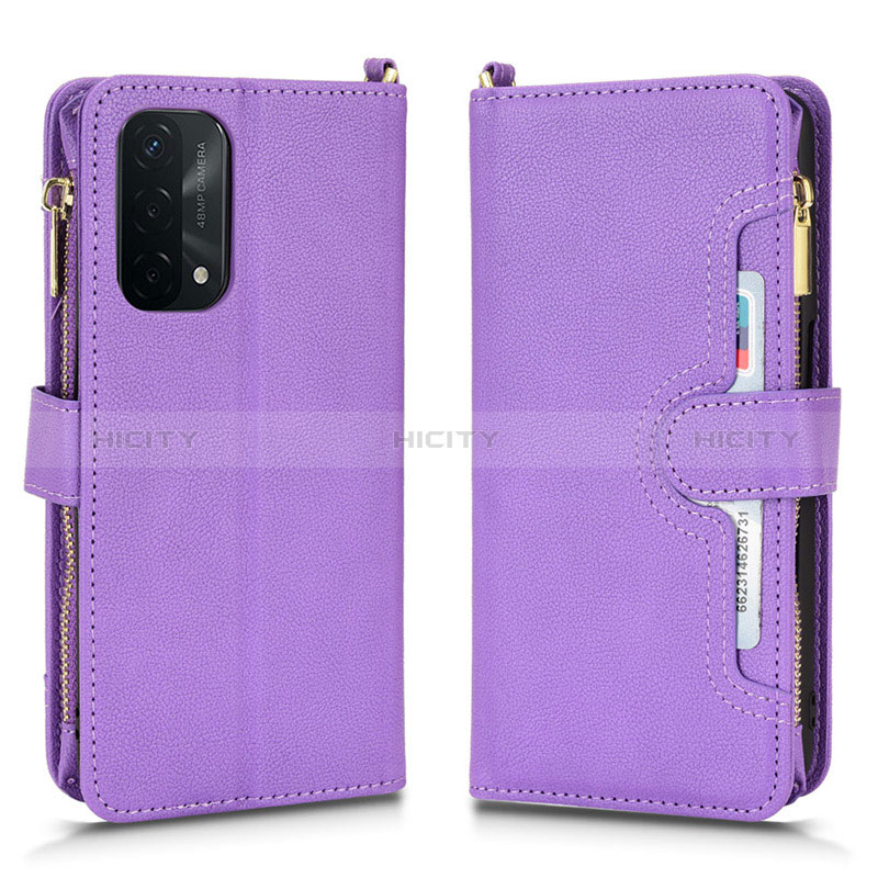 Handytasche Stand Schutzhülle Flip Leder Hülle BY2 für Oppo A74 5G