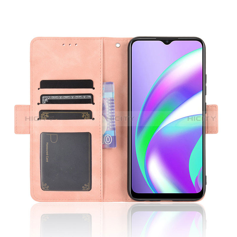 Handytasche Stand Schutzhülle Flip Leder Hülle BY2 für Realme C25 groß