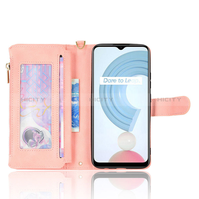 Handytasche Stand Schutzhülle Flip Leder Hülle BY2 für Realme C25Y