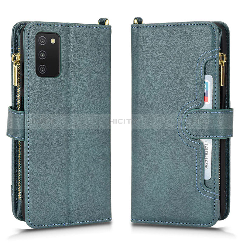 Handytasche Stand Schutzhülle Flip Leder Hülle BY2 für Samsung Galaxy A02s groß