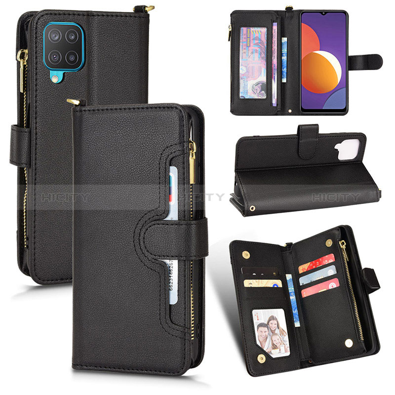 Handytasche Stand Schutzhülle Flip Leder Hülle BY2 für Samsung Galaxy A12