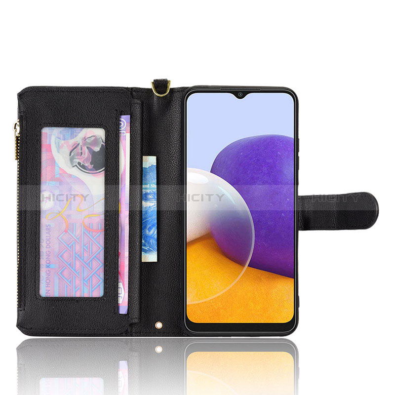 Handytasche Stand Schutzhülle Flip Leder Hülle BY2 für Samsung Galaxy A22s 5G