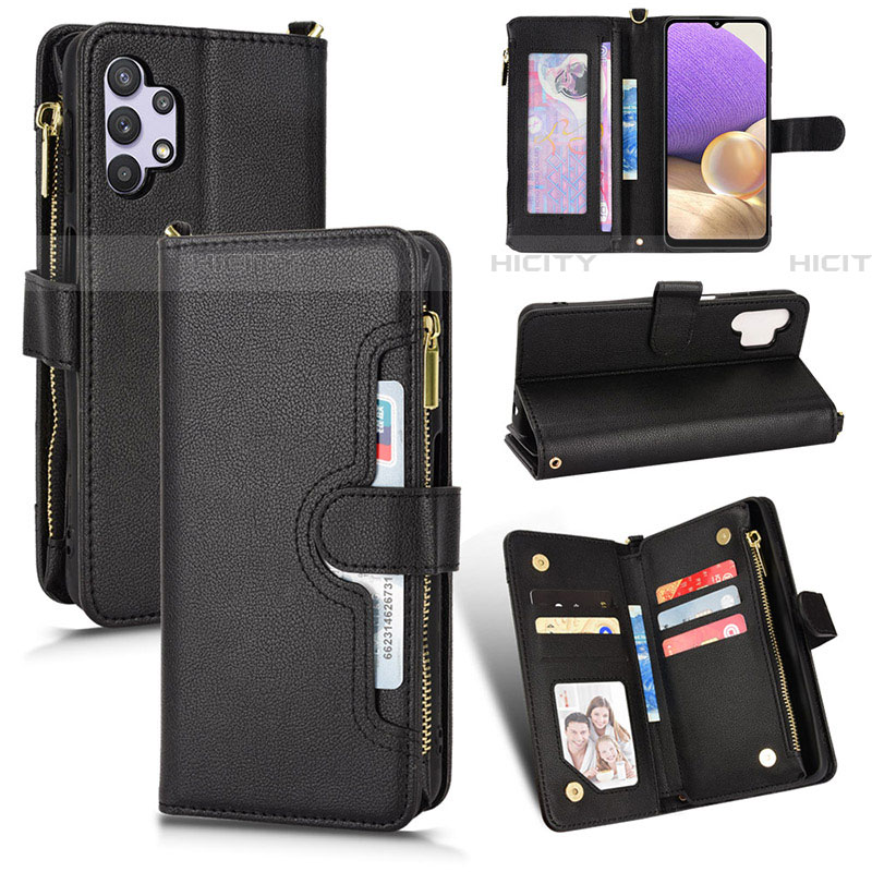 Handytasche Stand Schutzhülle Flip Leder Hülle BY2 für Samsung Galaxy A32 5G