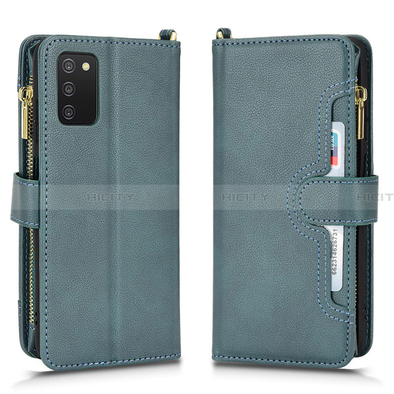 Handytasche Stand Schutzhülle Flip Leder Hülle BY2 für Samsung Galaxy F02S SM-E025F groß