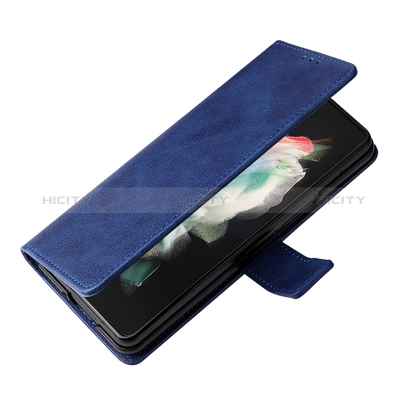 Handytasche Stand Schutzhülle Flip Leder Hülle BY2 für Samsung Galaxy Z Fold3 5G