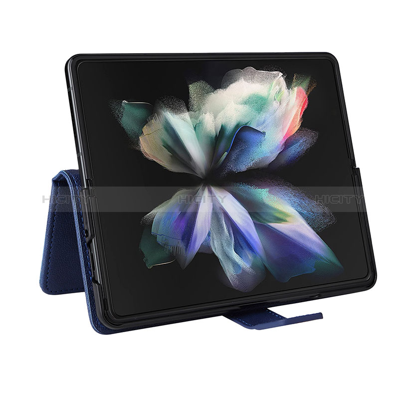 Handytasche Stand Schutzhülle Flip Leder Hülle BY2 für Samsung Galaxy Z Fold3 5G