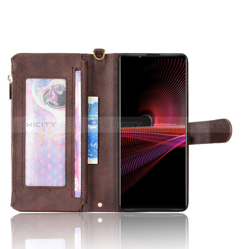 Handytasche Stand Schutzhülle Flip Leder Hülle BY2 für Sony Xperia 1 IV