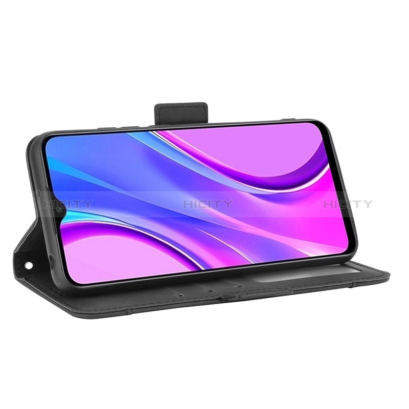 Handytasche Stand Schutzhülle Flip Leder Hülle BY2 für Xiaomi POCO C3 groß