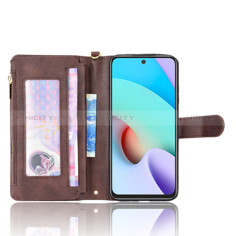 Handytasche Stand Schutzhülle Flip Leder Hülle BY2 für Xiaomi Redmi 10 (2022) groß