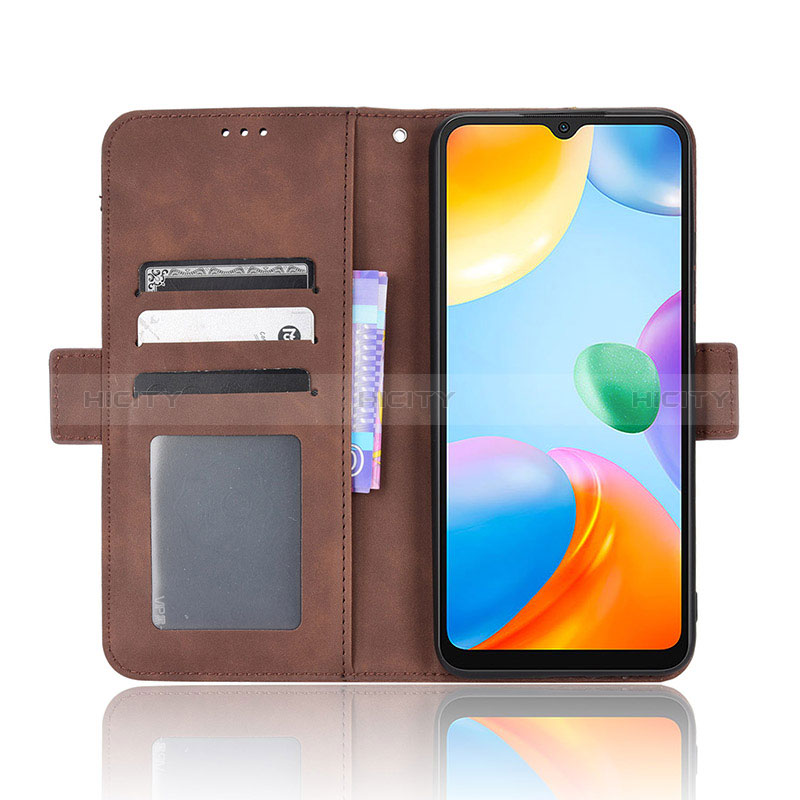 Handytasche Stand Schutzhülle Flip Leder Hülle BY2 für Xiaomi Redmi 10 India groß