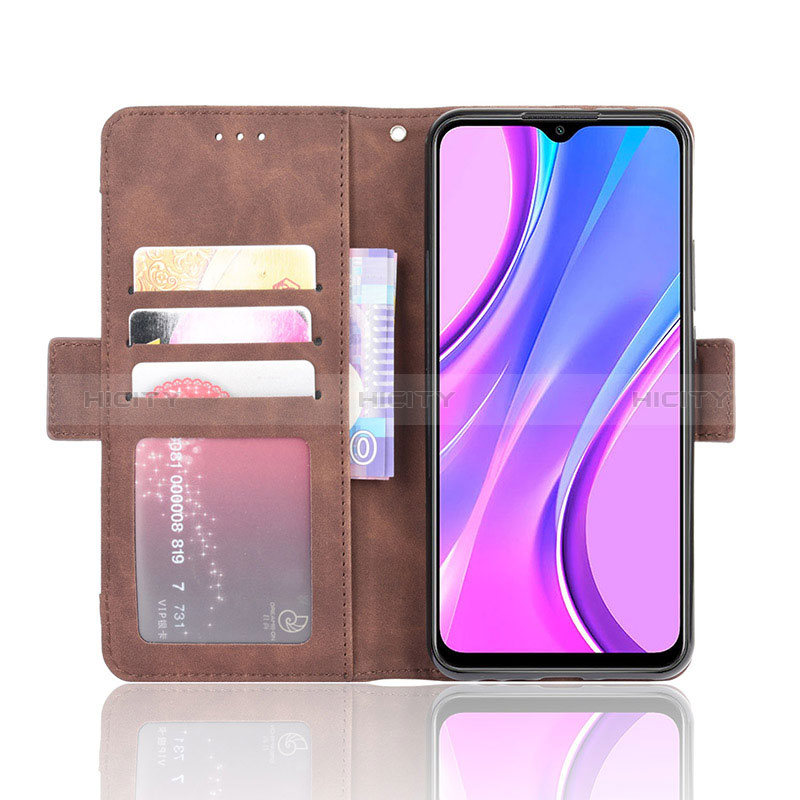 Handytasche Stand Schutzhülle Flip Leder Hülle BY2 für Xiaomi Redmi 9 groß